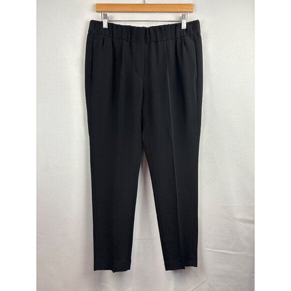 Women’s Brunello Cucinelli Size 8 Black Slacks - Picture 1 of 6